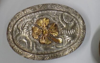 cinturón criollo cuero plata oro joyería y óptica sarandí
